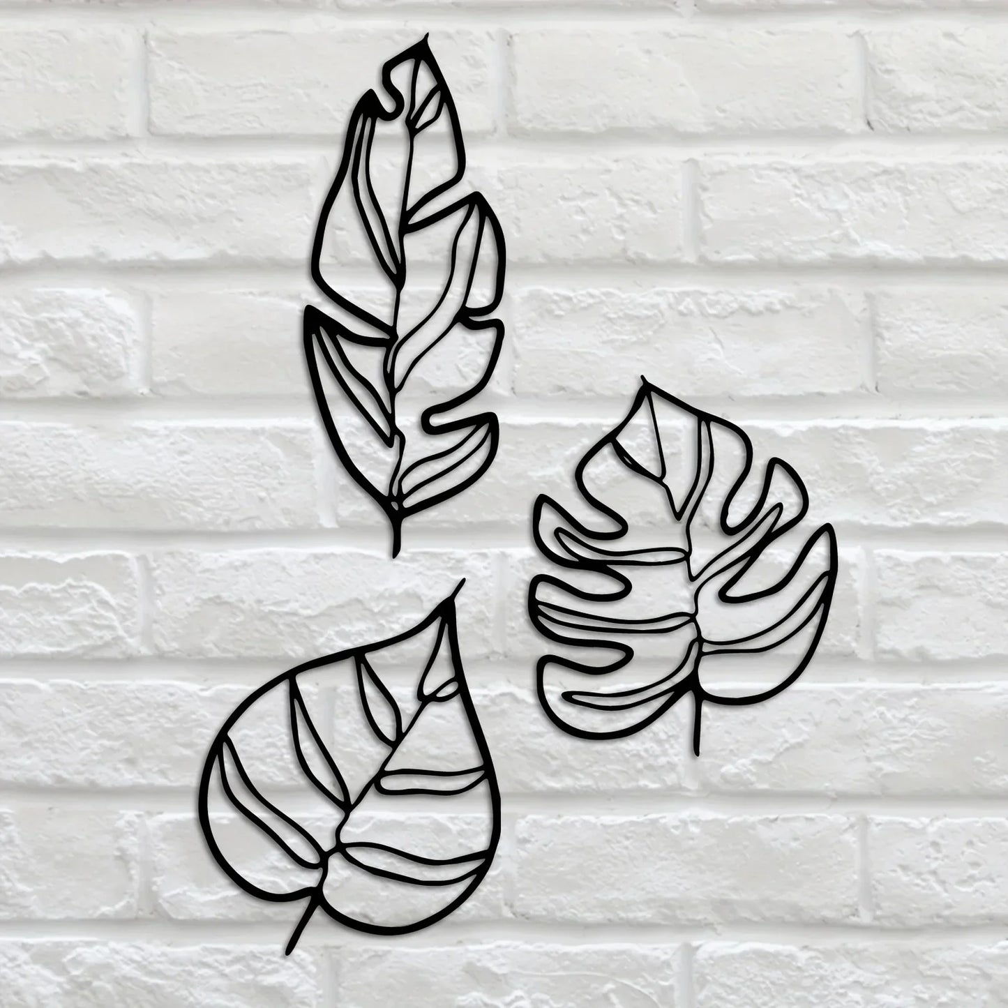 Rynx | Botanical Leaves Metal Wall Decoration