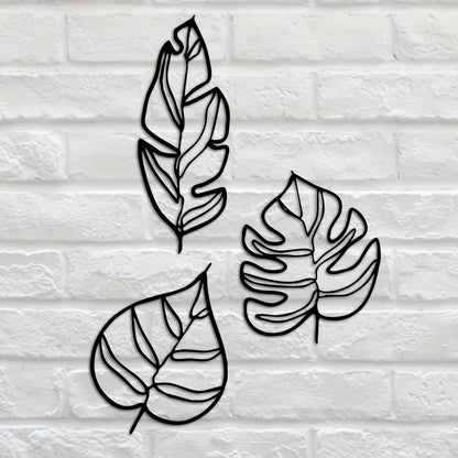 Rynx | Botanical Leaves Metal Wall Decoration