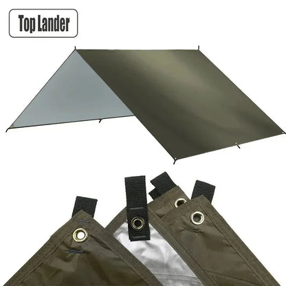 Rynx | Waterproof Camping Tarp - Ultralight Outdoor Sunshade, Tent Awning, and Garden Canopy for Beach and Tourist Use