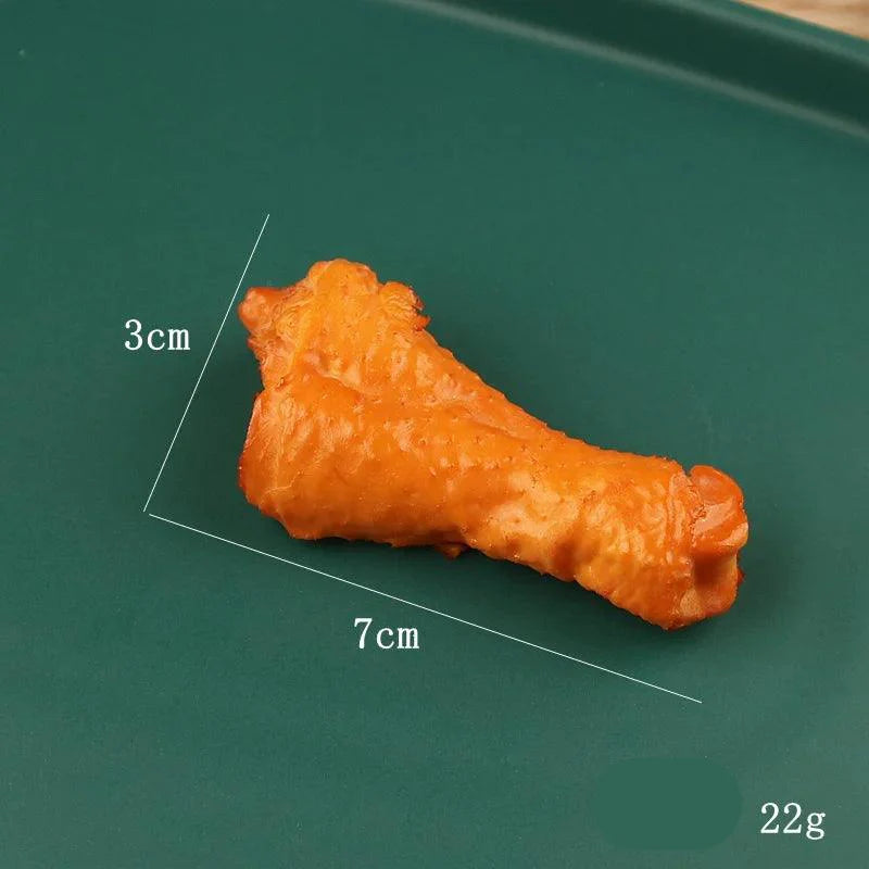 Rynx | Life-like PVC Chicken Leg Decoration Props for Stunning Displays and Photography