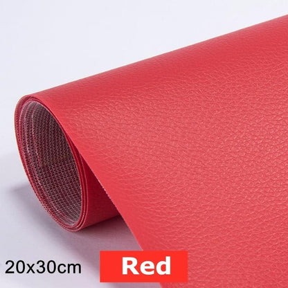 Rynx | Jumbo XL Luxe Litchi Leather Repair Stickers - Stylish Solutions for Elegant Furniture Repairs