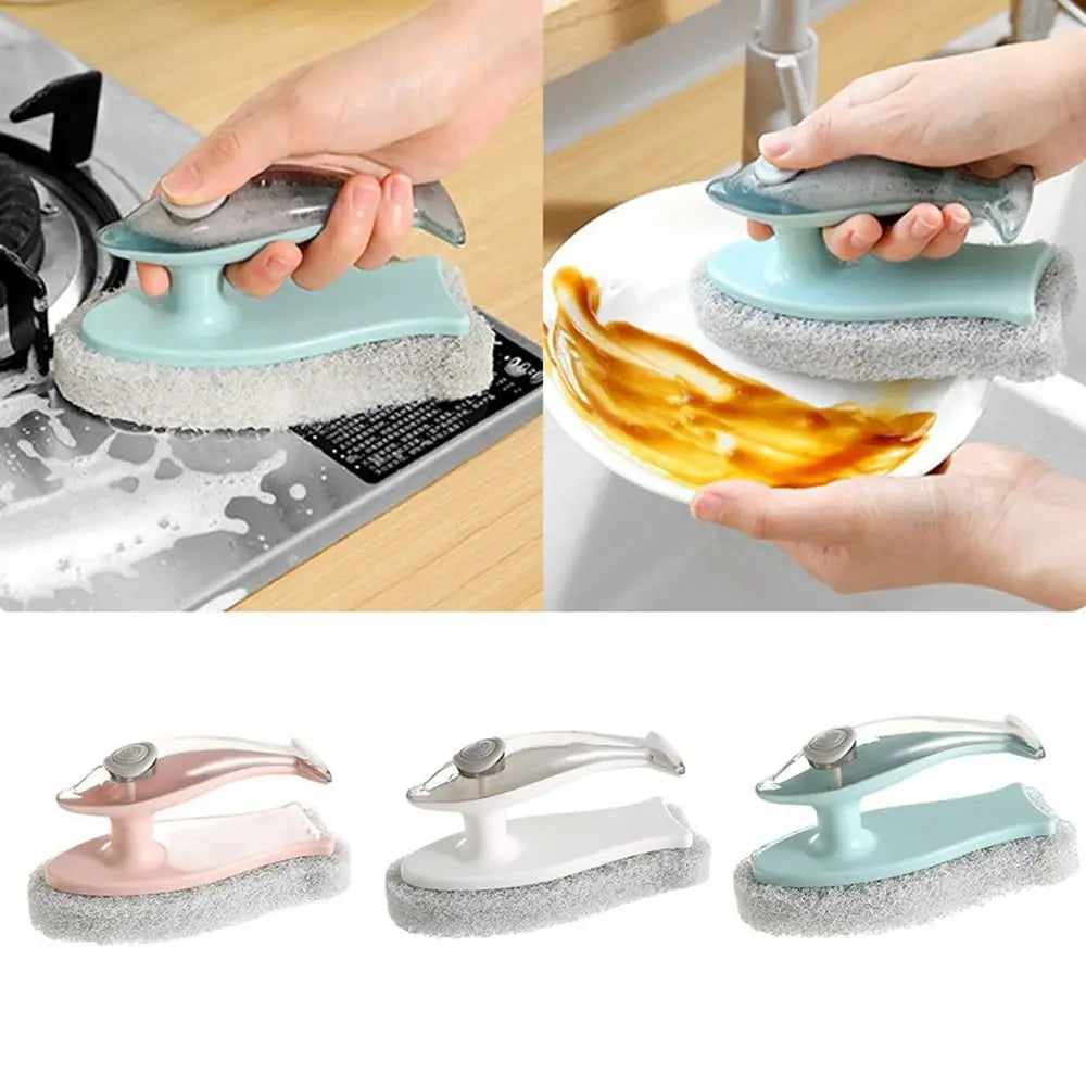 Rynx | Soap Dispenser Dolphin-Shaped Kitchen Brush