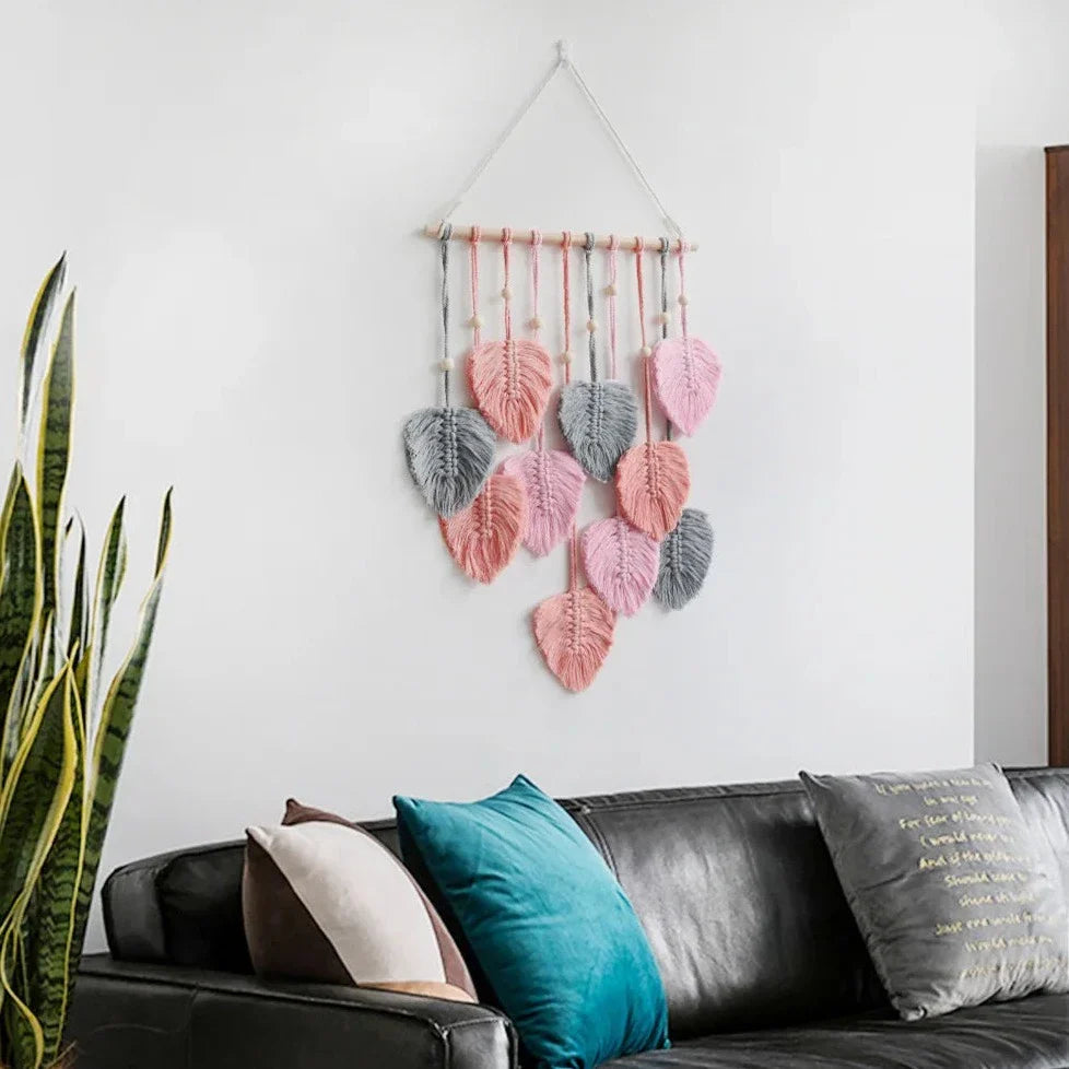Rynx | Leaf Macrame Wall Hanging