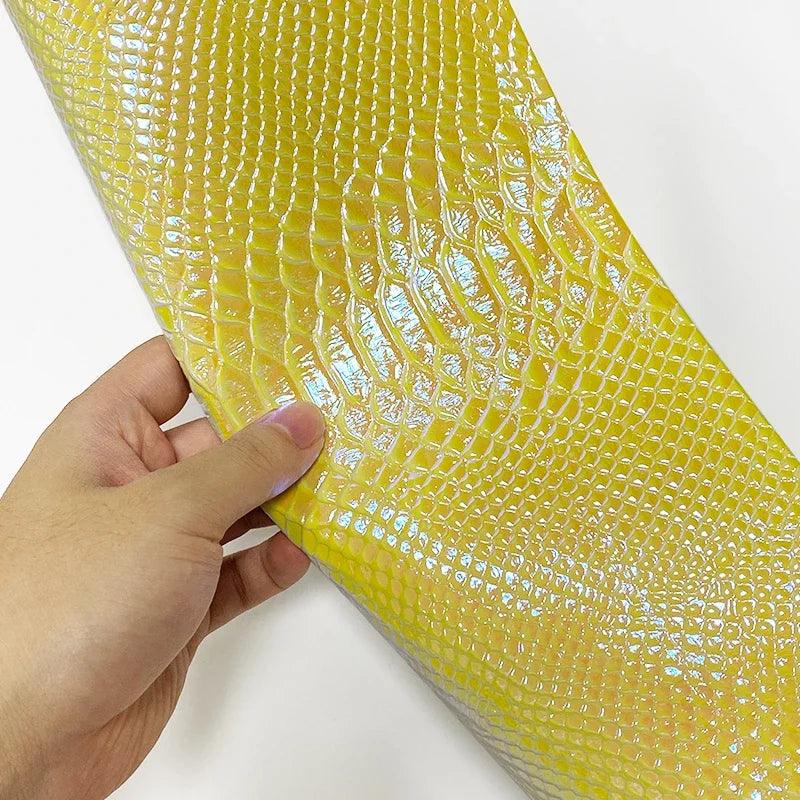 Rynx | Iridescent Dragon Scale Leather for enchanting DIY creations