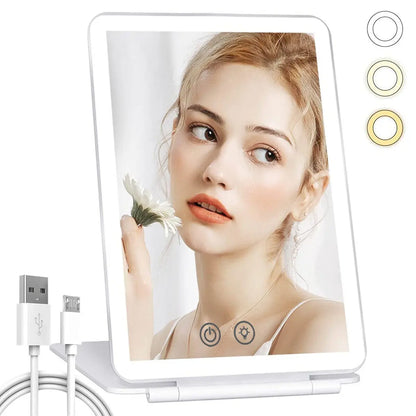 RYNX | Ultimate foldable LED makeup mirror