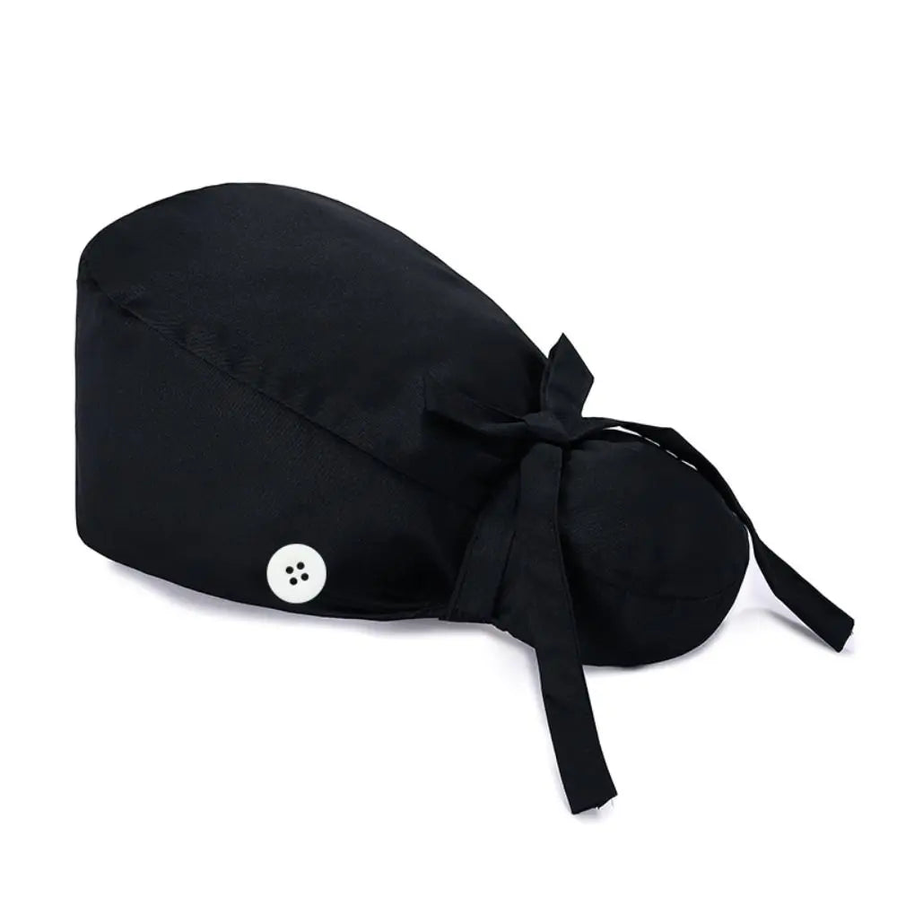 Rynx | Adjustable surgical cap with ponytail holder and buttons