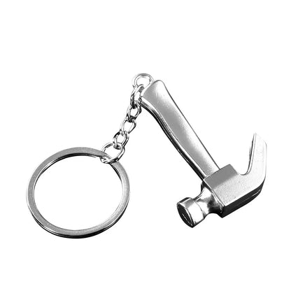 Rynx | 50-Year Perpetual Calendar Keychain - Silver Alloy Key Ring with Keyfob Decoration 8OU9