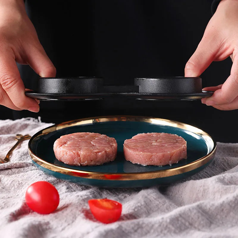 Rynx | Ultimate Double Grid Burger Rice Ball Molding Gadget