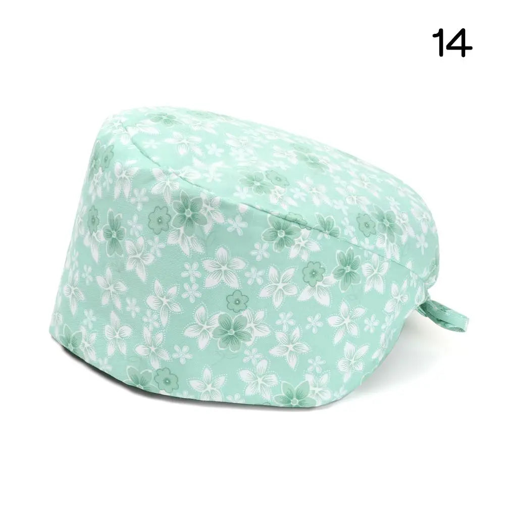 Rynx | Adjustable surgical cap with ponytail holder and buttons