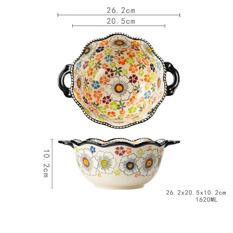 Rynx | The Blooming of Oz Embossed Ceramic Bowls