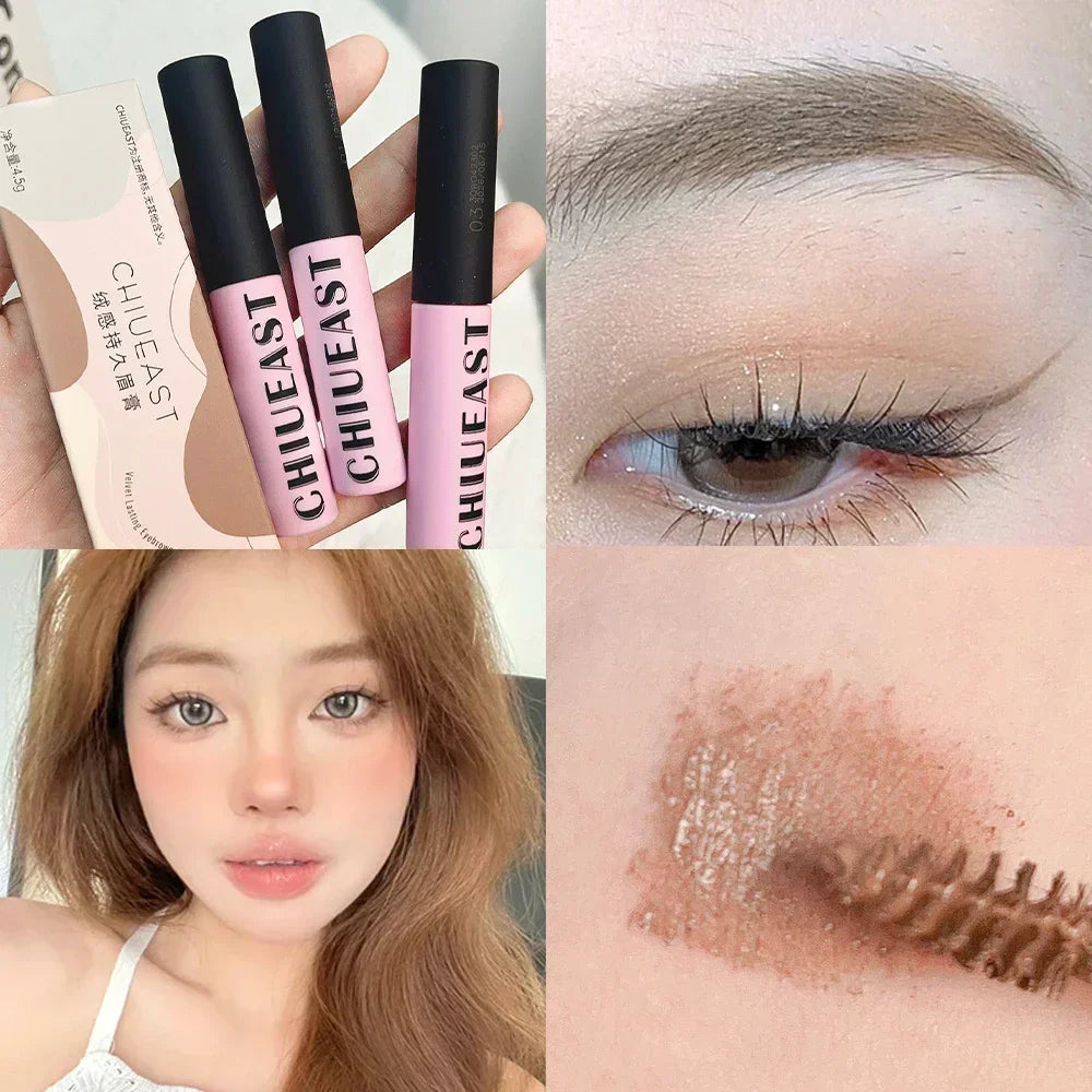 Rynx | Waterproof natural liquid coloring eyebrow gel cream eyebrow tattoo tint long-lasting dark brown mascara tinted makeup cosmetics