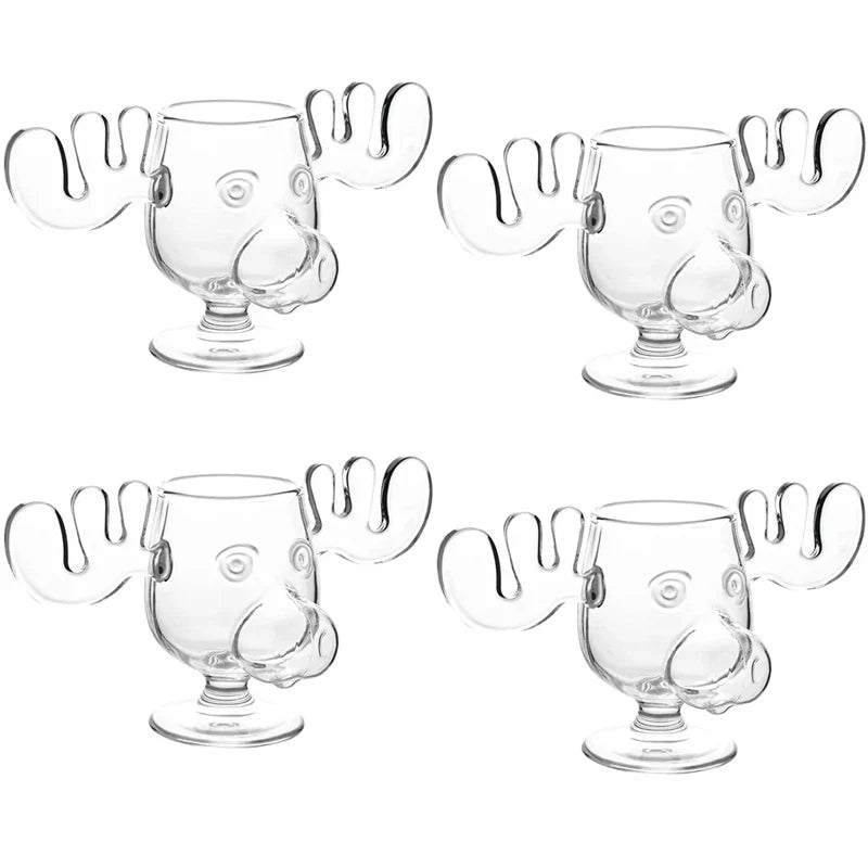 Rynx | Nordic Antler Novelty Drinking Glass