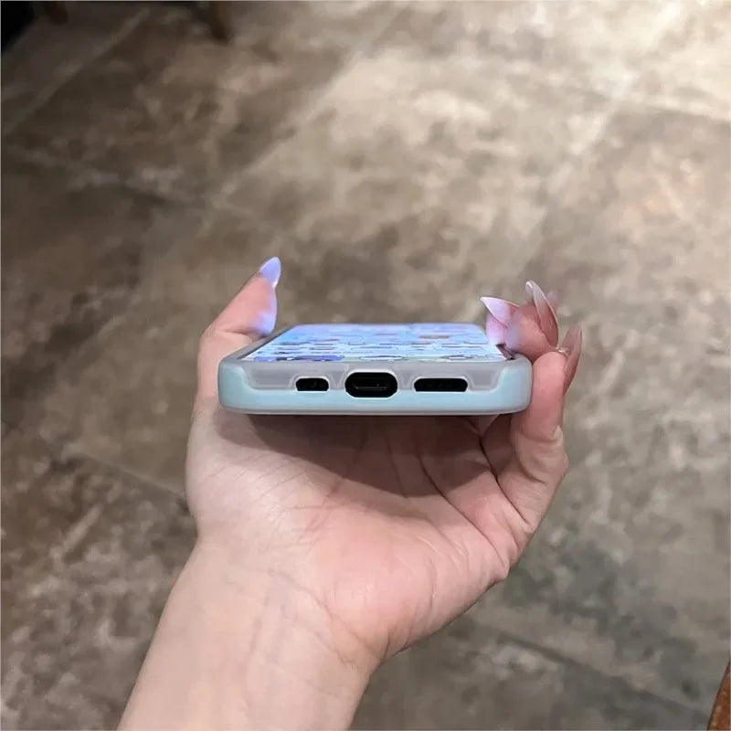 Rynx | Weiche Gummi-Gummi-Bonbons Farbe Für Magsafe Telefonhülle Für iPhone 16 15 14 13 12 11 Pro Max Plus Drahtloses Laden 2 IN 1 Hülle