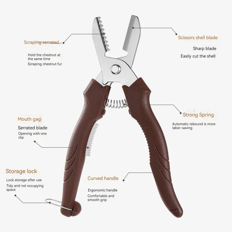 Rynx | Effortless Snap Chestnut Cutter
