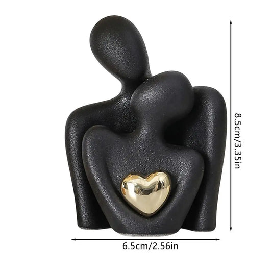 Rynx | Pair Embrace Abstract Sculpture