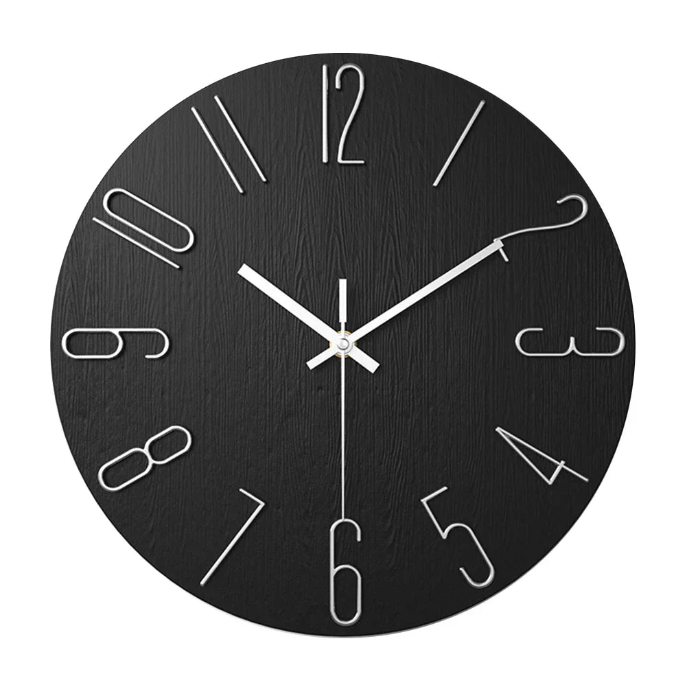 Rynx | Chronura Elegant Wall Clock | Stylish Design for Modern Interior | Decorative Wall Decoration