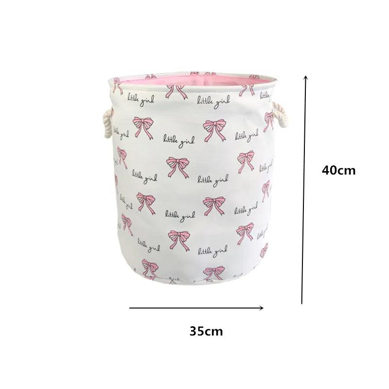 Rynx | Stylish collapsible storage basket made of canvas for children