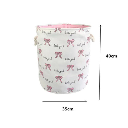 Rynx | Stylish collapsible storage basket made of canvas for children