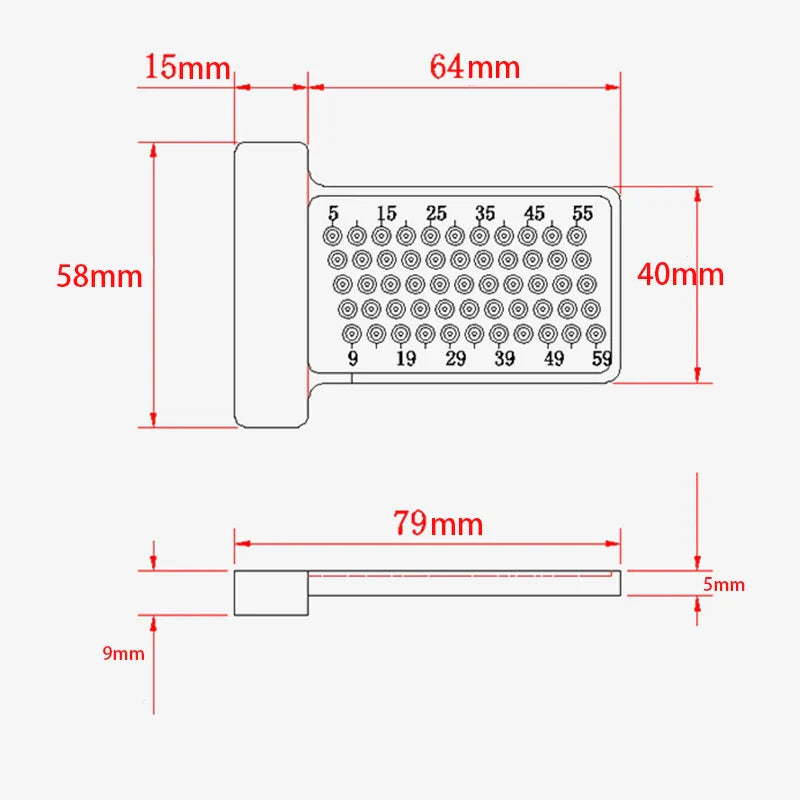 Rynx | Precision T60 Square Ruler: Professional Aluminum Framing for Woodworking & Carpentry