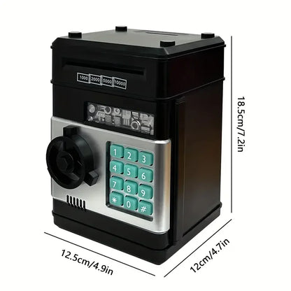 Rynx | Electronic Piggy Bank with Automatic Mini Safe, Password Lock, and Coin Counter – The Ultimate Child's Gift!