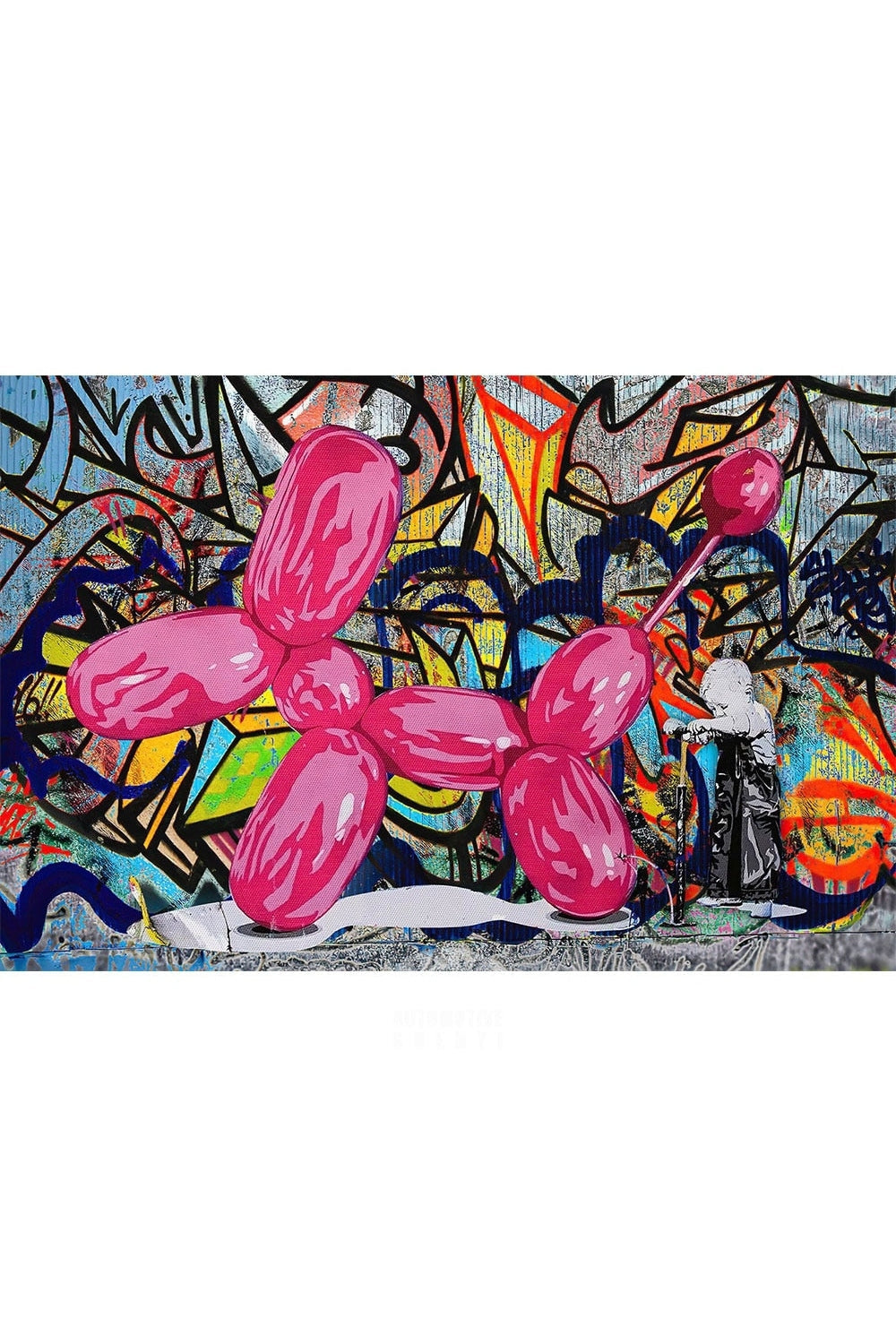 Rynx | matching Graffiti Balloon Poster