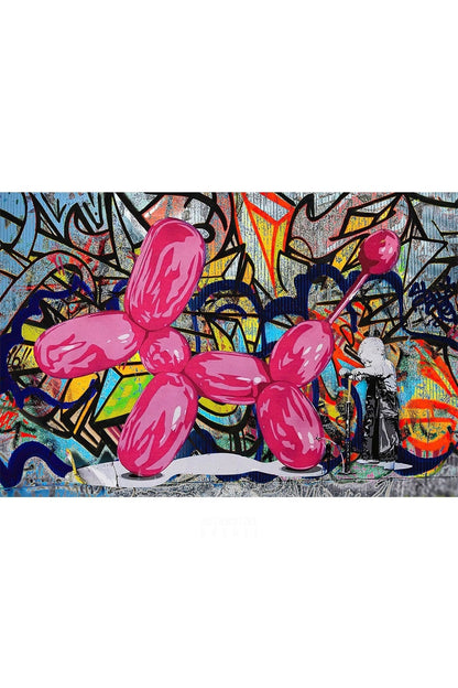 Rynx | matching Graffiti Balloon Poster