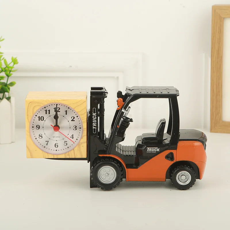 Rynx | Retro Forklift Unique Digital Clock