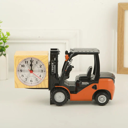 Rynx | Retro Forklift Unique Digital Clock