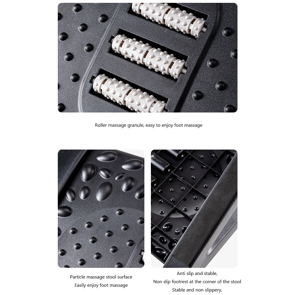 Rynx | Ergonomic Home Office Foot Rest Massager