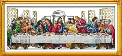 Rynx | The Last Supper Cross-Stitch Craft Kit - Inspiring DIY Home Art Project