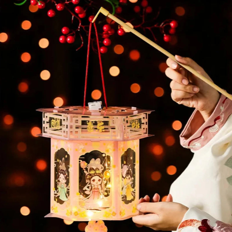 Rynx | HarmoniGlow - Handcrafted lantern for traditional festival lighting