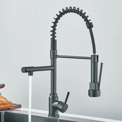 RYNX | Springflow – Kitchen Faucet With Double Outlet