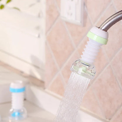 Rynx | Universal 360° Rotating Faucet Bubbler - Water-Saving Swivel Head Shower, Economizer Kitchen Faucet Nozzle Adapter for Sinks