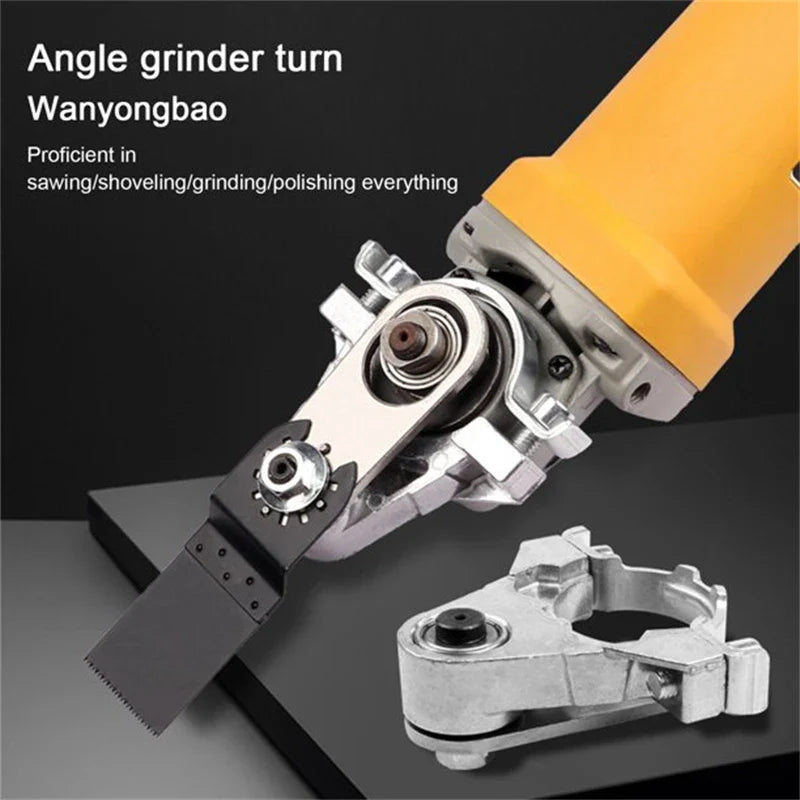 Rynx | M10 M14 Angle Grinder Conversion Universal Head Adapter - Fits 100mm 115mm 125mm Angle Grinder - For Polisher and Polishing Oscillating Tool