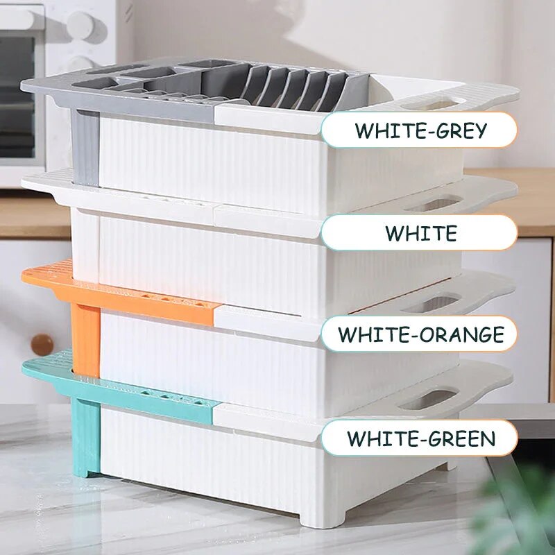 Rynx | Efficient Kitchen Retractable Dish Drain Rack