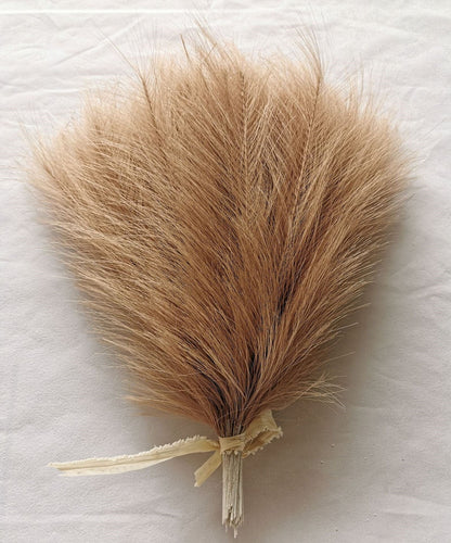 Rynx | 20 Pieces Bohemian Fluffy Artificial Pampas Grass Colorful
