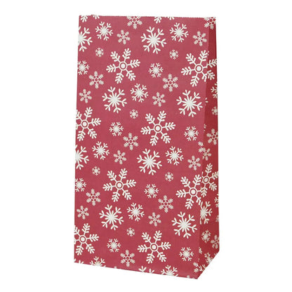 Rynx 10 pieces kraft paper candy cookie bags Santa snowman Christmas gift packaging bags Xmas Navidad New Year party decoration supplies