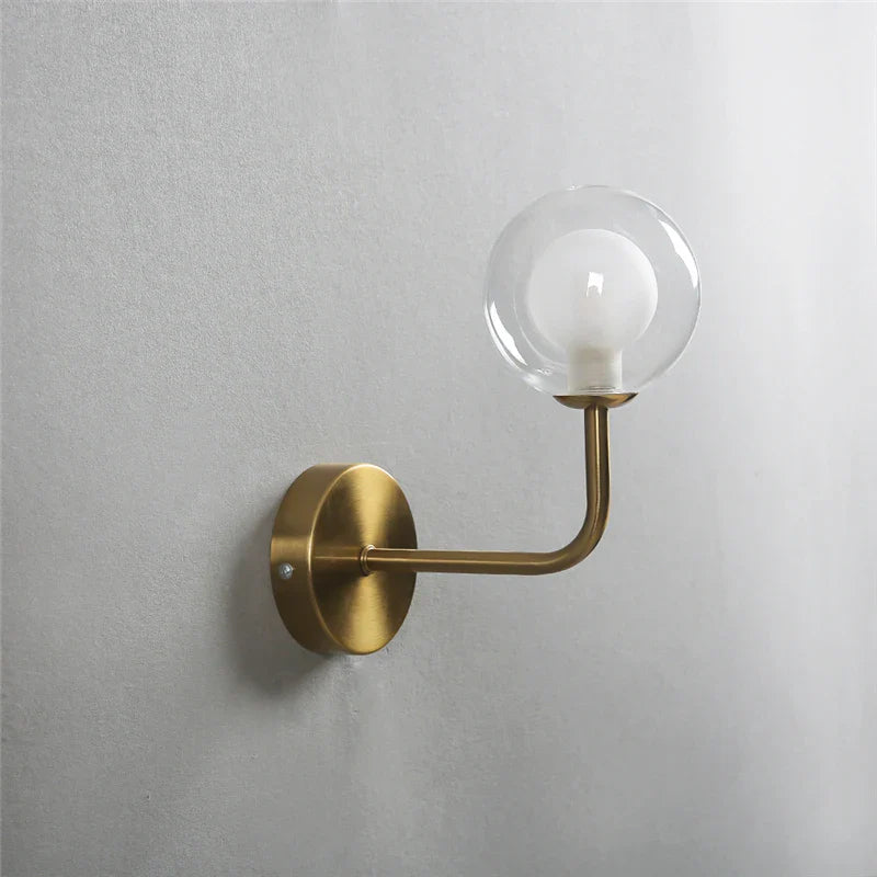 Rynx | NordicLuxe - Glass wall lamp - Modern LED lamp for bedroom and living room