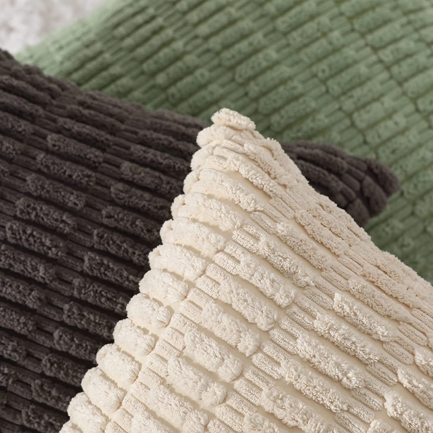 Rynx | CuddleCord Luxe Cord Cover | Cozy Fabric Cover | Decorative Sofa Cover | Easy Care & Stylish
