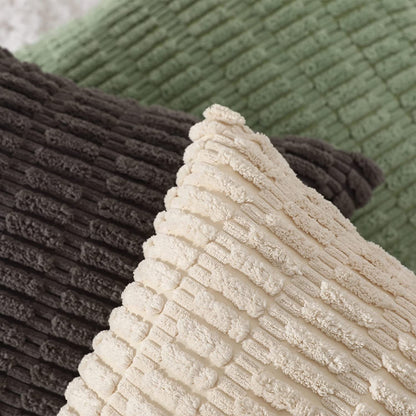 Rynx | CuddleCord Luxe Cord Cover | Cozy Fabric Cover | Decorative Sofa Cover | Easy Care & Stylish