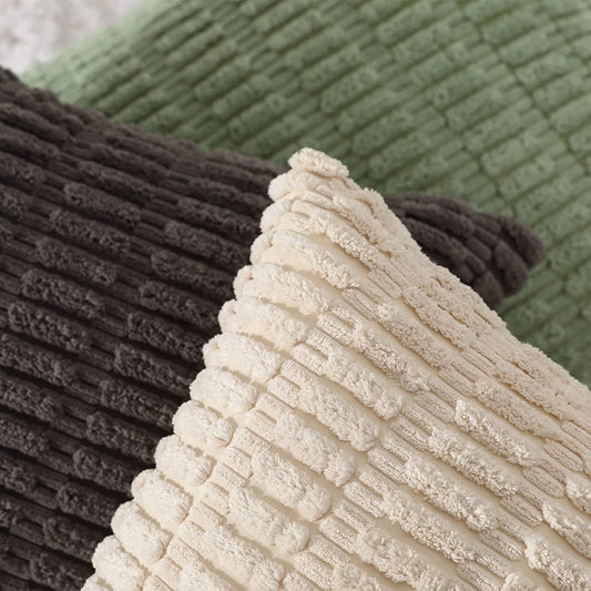 Rynx | CuddleCord Luxe Cord Cover | Cozy Fabric Cover | Decorative Sofa Cover | Easy Care & Stylish