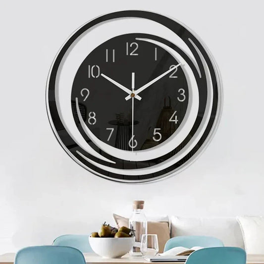 Rynx | QuietTick - Minimalist wall clock in acrylic