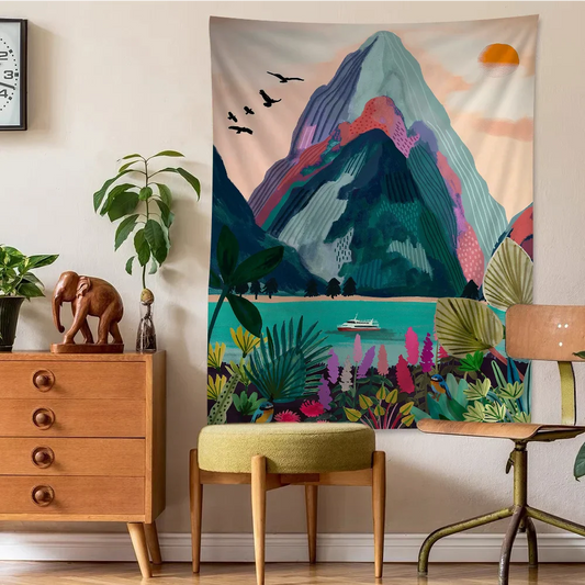 Rynx | Peacock Palace Wall Tapestry