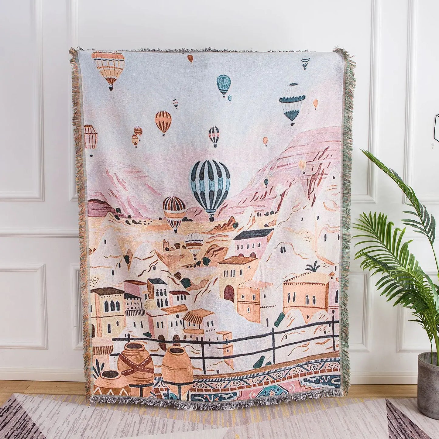 Rynx | Village Landscape Blanket
