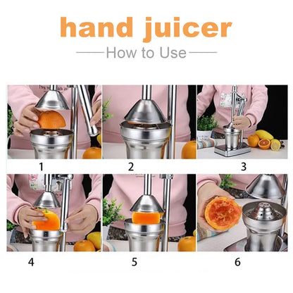Rynx | Professional Grade Manual Fruit Squeezer Gadget
