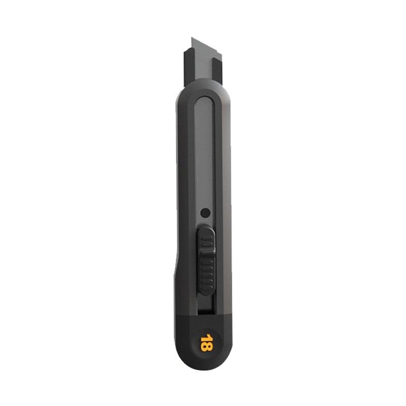 Rynx | Deli Black SK2 Steel Utility Knife: The ultimate solution for precise cutting