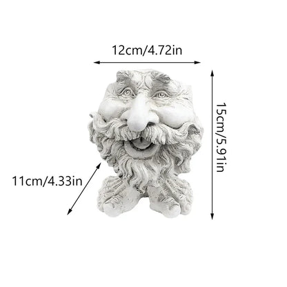 Rynx | FunnyFace Character Plant Pots | Funny Flower Pots with Personality | Indoor & Outdoor Decor