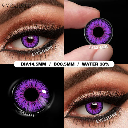 Rynx | 1 Pair Halloween Colored Contact Lenses for Cosplay White Contact Anime Colored Eye Lenses Annual Vampire Red Contact Lens