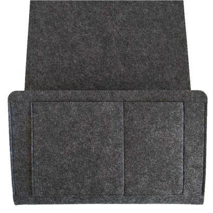 Rynx | Felt Bedside Storage Organizer - Couch and Bed Caddy with Pockets for TV Remote Control and More