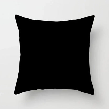 RYNX | Cushion cover - Modern Black-White Cushion Cover with Abstract Art Print Q